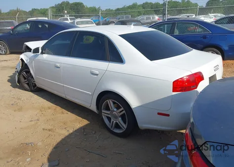 2007 Audi A4 2.0T z USA, uszkodzony, nr VIN WAUDF78E97A234373